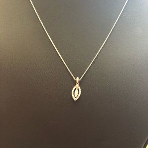 10k Gold Diamond Pendant